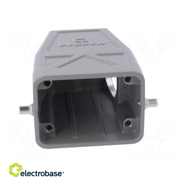 Enclosure: for HDC connectors | size D6B | for cable | for latch paveikslėlis 9