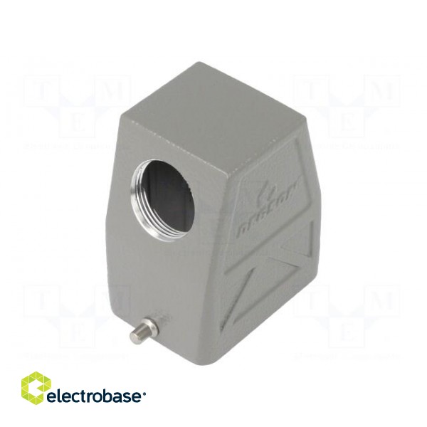 Enclosure: for HDC connectors | size D6B | for cable | for latch фото 1
