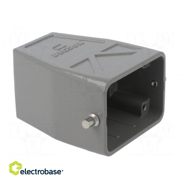 Enclosure: for HDC connectors | size D6B | for cable | for latch image 8