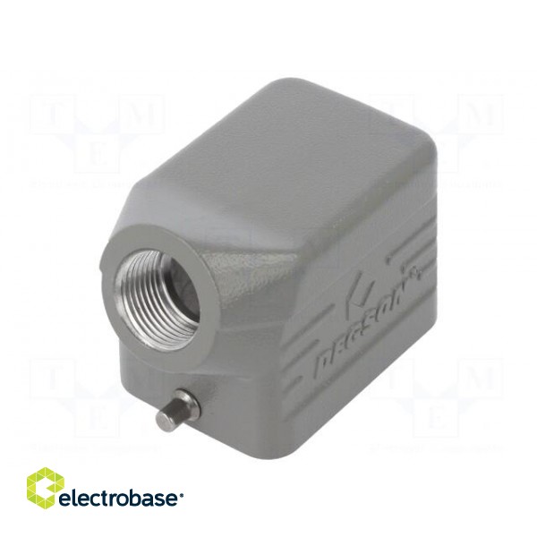Enclosure: for HDC connectors | size D6B | for cable | for latch image 1