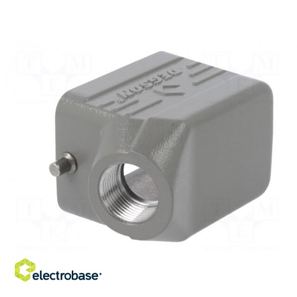 Enclosure: for HDC connectors | size D6B | for cable | for latch фото 4