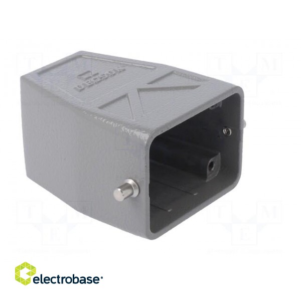 Enclosure: for HDC connectors | size D6B | for cable | for latch paveikslėlis 8