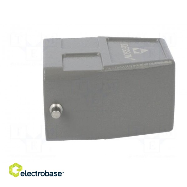 Enclosure: for HDC connectors | size D6B | for cable | for latch image 3