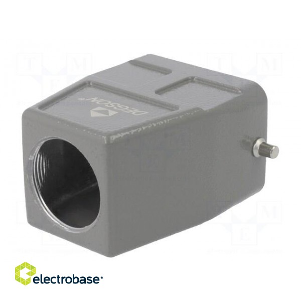 Enclosure: for HDC connectors | size D6B | for cable | for latch image 6