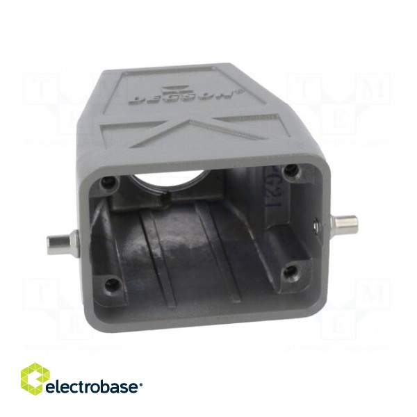 Enclosure: for HDC connectors | size D6B | for cable | for latch image 9