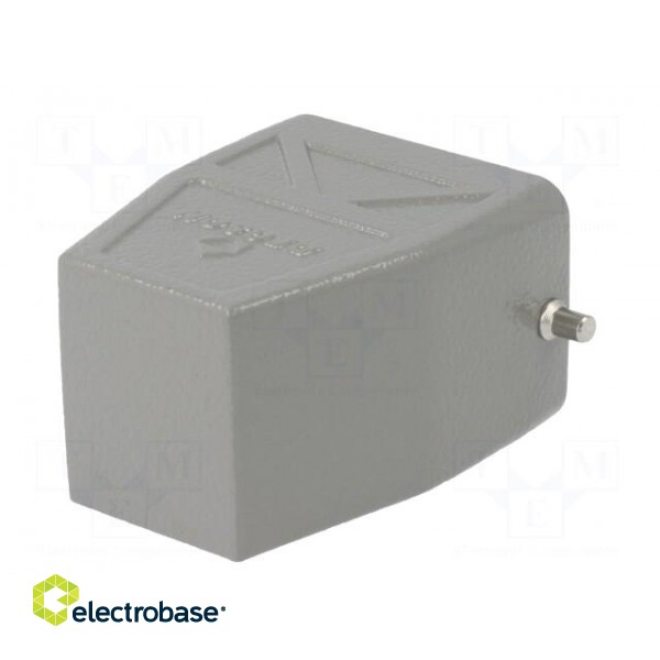 Enclosure: for HDC connectors | size D6B | for cable | for latch фото 6