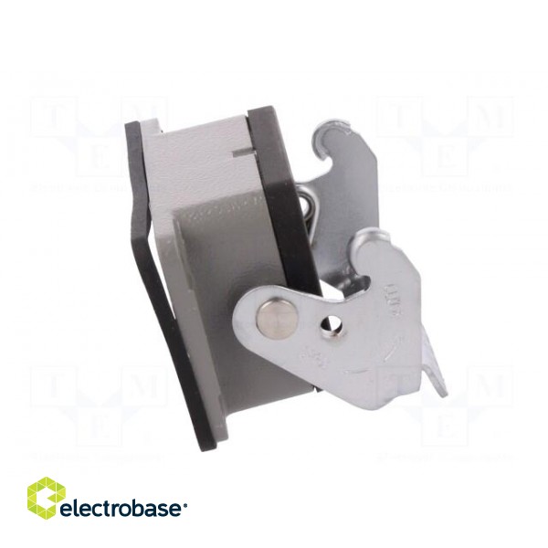Enclosure: for HDC connectors | size D6B | with latch | straight image 7