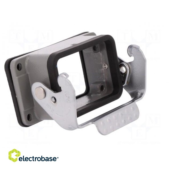 Enclosure: for HDC connectors | size D6B | with latch | straight фото 8