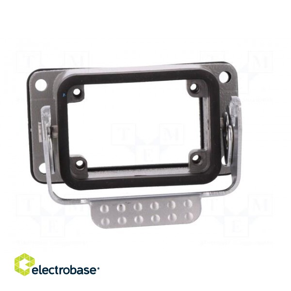 Enclosure: for HDC connectors | size D6B | with latch | straight image 9