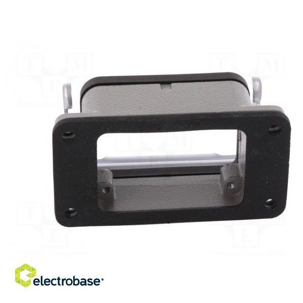 Enclosure: for HDC connectors | size D6B | with latch | straight image 5