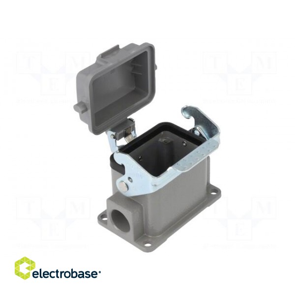 Enclosure: for HDC connectors | size D6B | with latch | with cover фото 1