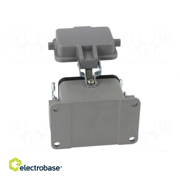 Enclosure: for HDC connectors | size D6B | with latch | with cover фото 5