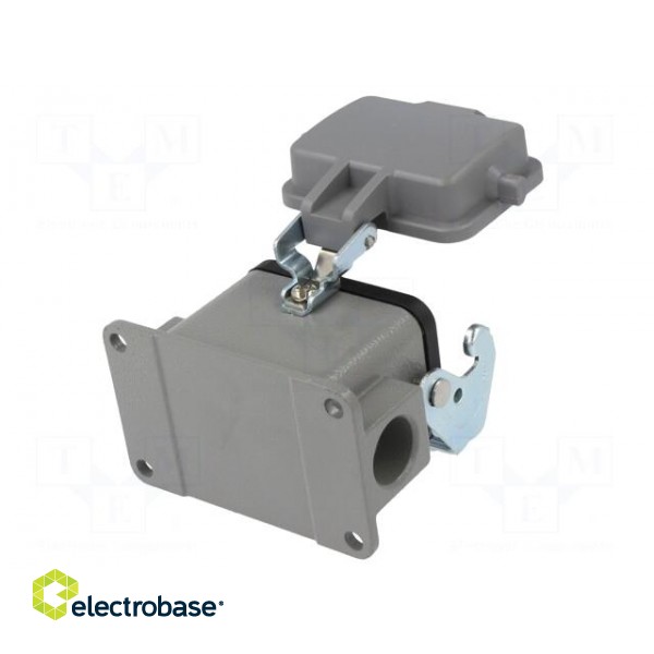 Enclosure: for HDC connectors | size D6B | with latch | with cover фото 6