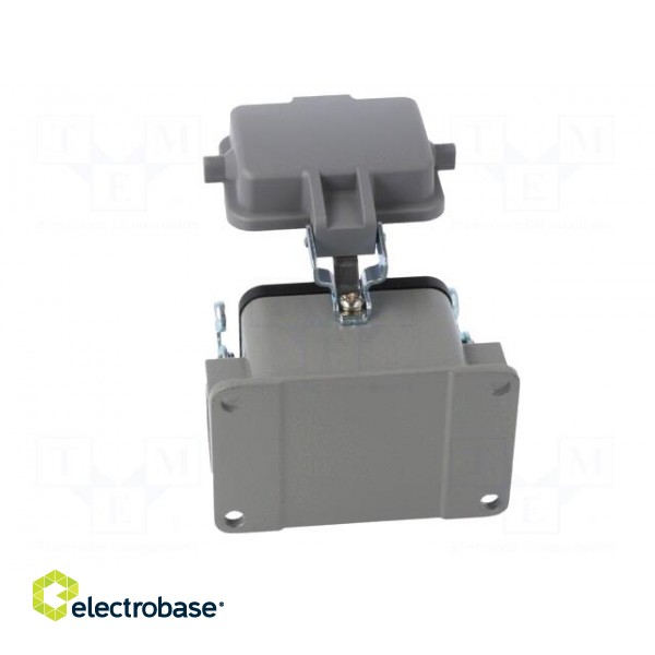 Enclosure: for HDC connectors | size D6B | with latch | with cover image 5