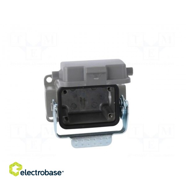 Enclosure: for HDC connectors | size D6B | with latch | with cover image 9