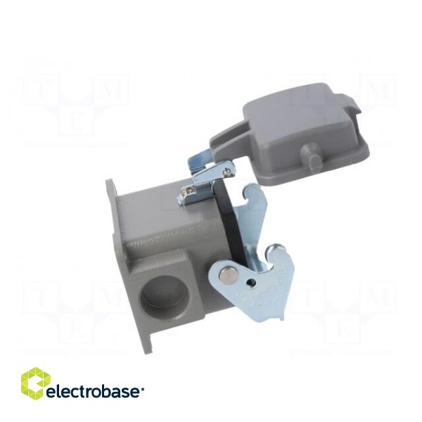 Enclosure: for HDC connectors | size D6B | with latch | with cover image 7