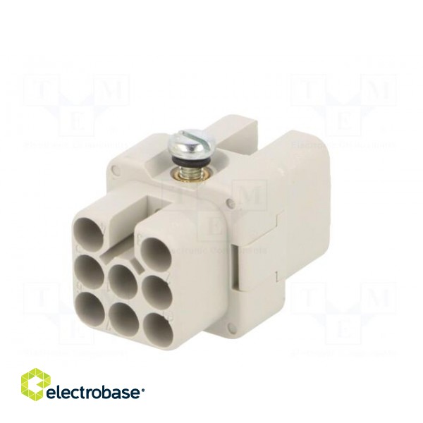Connector: HDC | contact insert | female | C146 | PIN: 7 | size A3 image 6