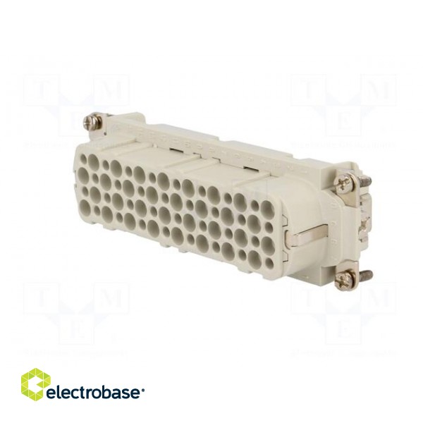 Connector: HDC | contact insert | female | C146,heavy|mate D | PIN: 64 image 2