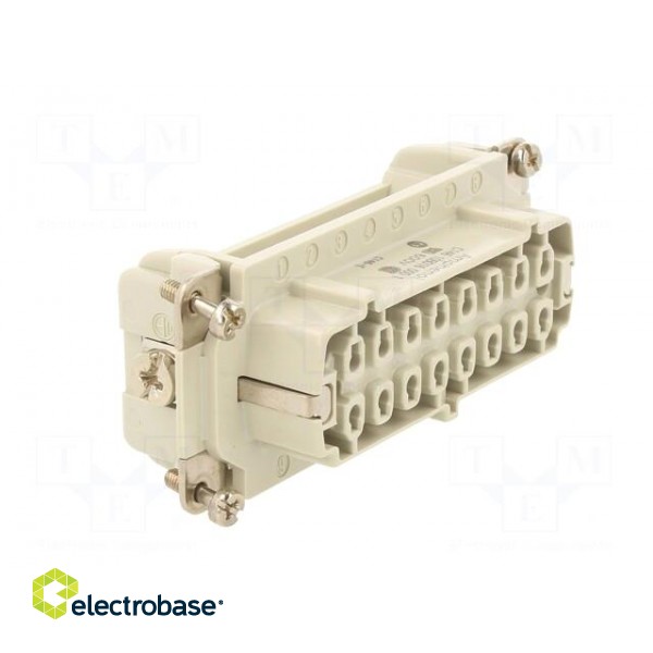 Connector: HDC | contact insert | female | C146,heavy|mate E | PIN: 16 paveikslėlis 8