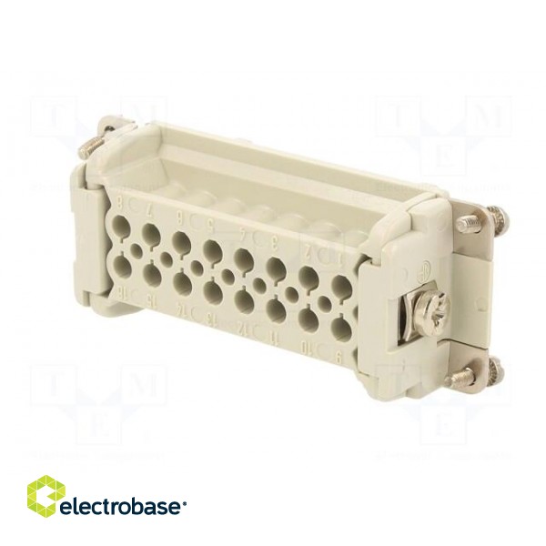 Connector: HDC | contact insert | female | C146,heavy|mate E | PIN: 16 paveikslėlis 6
