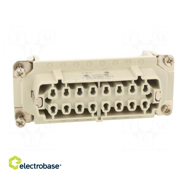 Connector: HDC | contact insert | female | C146,heavy|mate E | PIN: 16 paveikslėlis 9