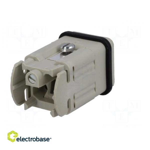 Connector: HDC | contact insert | male | C146 | PIN: 5 | 4+PE | size A3 paveikslėlis 6