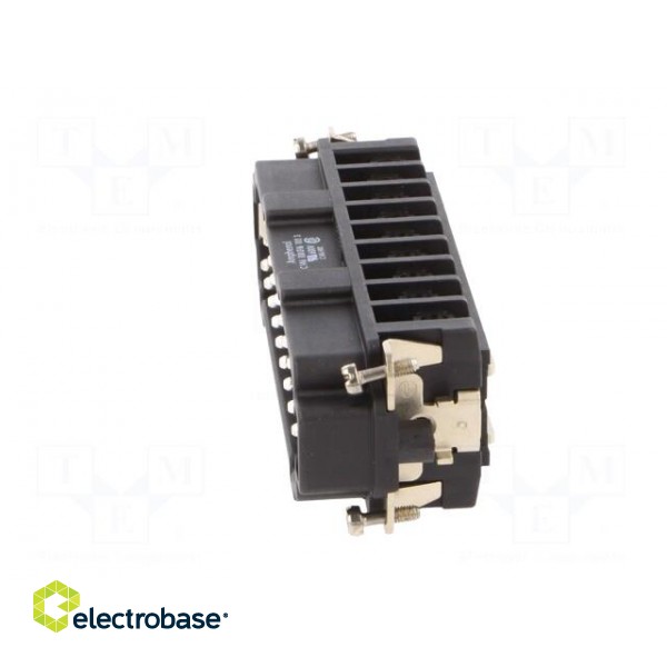Connector: HDC | contact insert | male | C146 | size E24 | 16A | 660V image 3