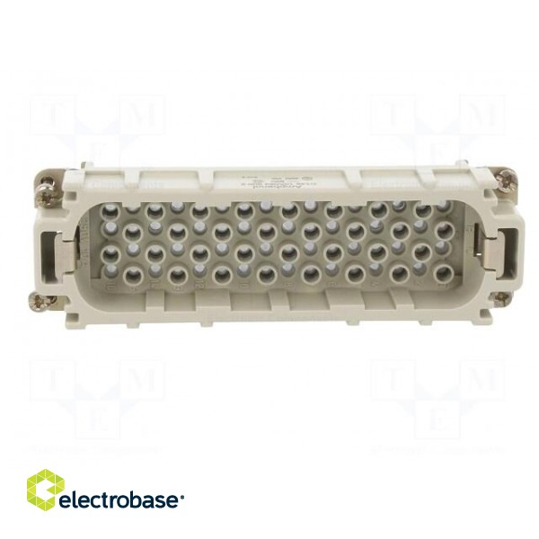 Connector: HDC | contact insert | male | C146,heavy|mate D | PIN: 64 image 9