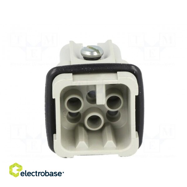 Connector: HDC | male | C146,heavy|mate D | PIN: 8 | size A3 | 16A | 42V image 9