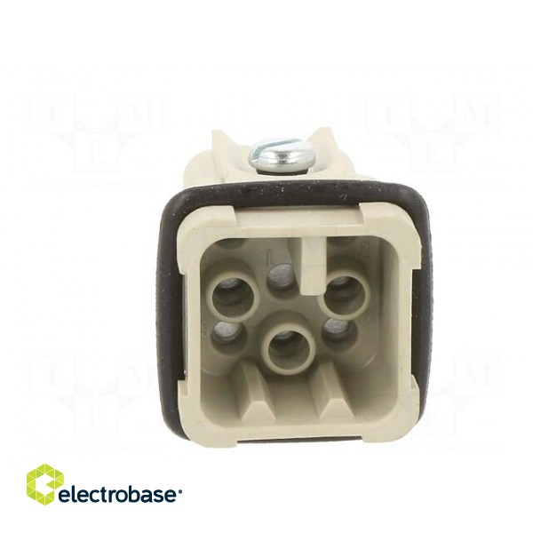 Connector: HDC | contact insert | male | C146,heavy|mate D | PIN: 8 image 9
