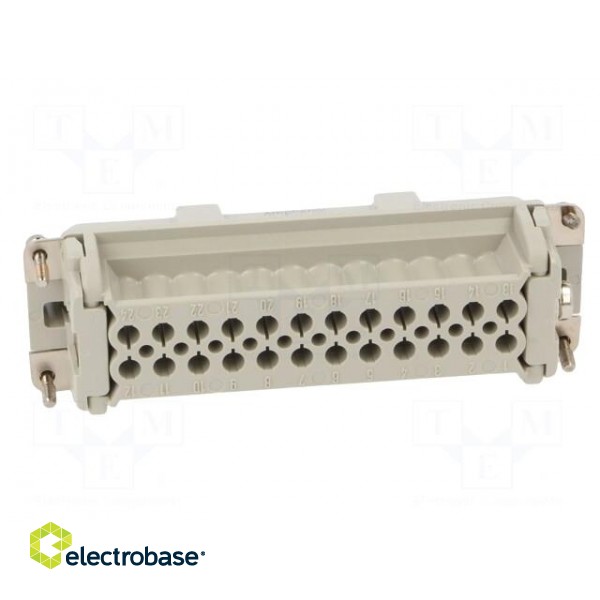 Connector: HDC | contact insert | male | C146,heavy|mate E | PIN: 24 paveikslėlis 5