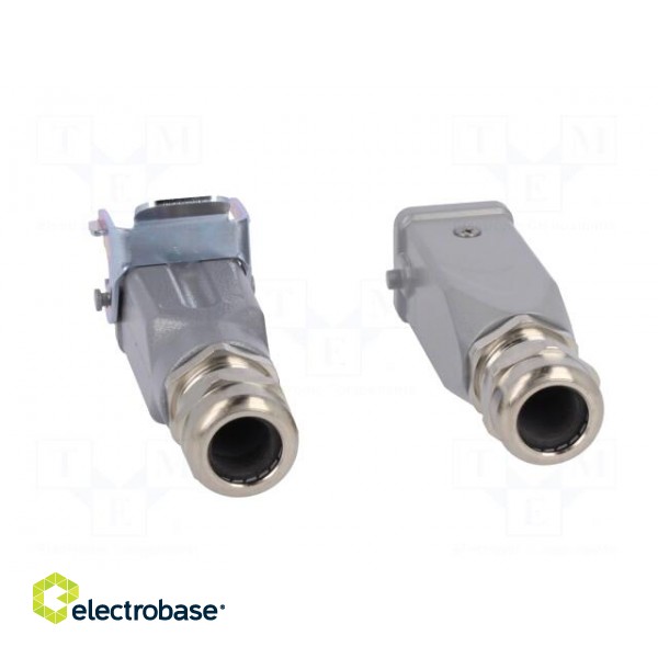 Connector: HDC | male + female | C146 | PIN: 5 | 4+PE | size A3 | straight image 5