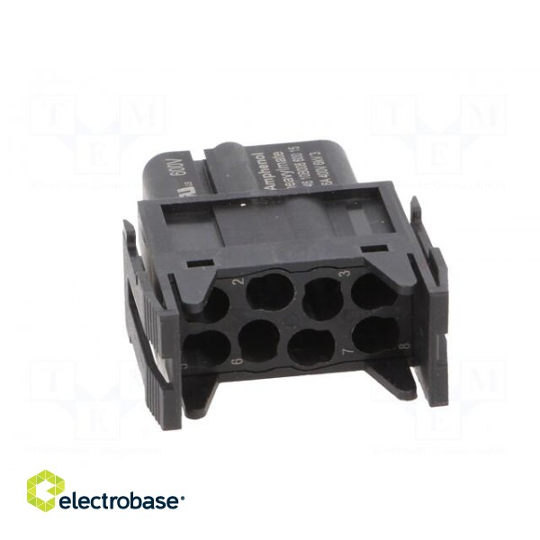 Connector: HDC | module | female | C146,heavy|mate F,Quintax | PIN: 8 image 5