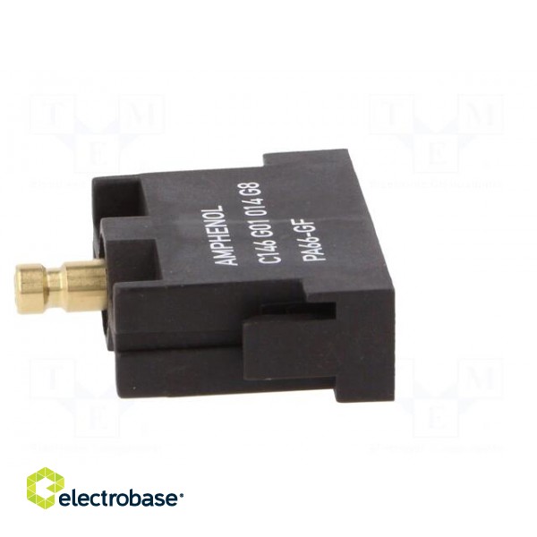 Connector: HDC | module | male | C146,heavy|mate M | PIN: 1 | pneumatic image 7