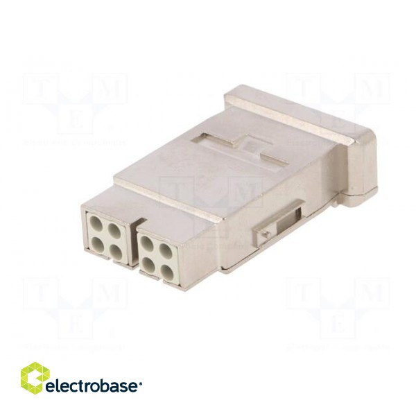 Connector: HDC | module,contact insert | female | C146,MegaBit image 2