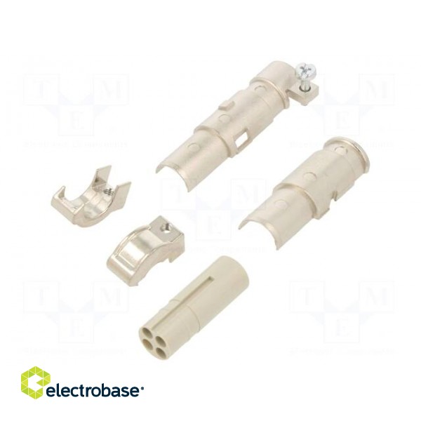 Connector: HDC | module,contact insert | female | PIN: 4 | 400V