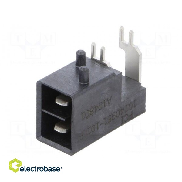 Socket | Connector: wire-board | VerIO™ | male | PIN: 2 | on PCBs paveikslėlis 1