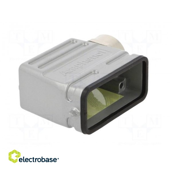 Enclosure: for HDC connectors | C146 | size A10 | for cable | angled image 8