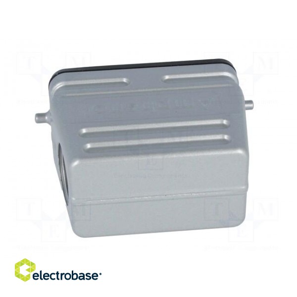 Enclosure: for HDC connectors | C146 | size A10 | for cable | angled image 5
