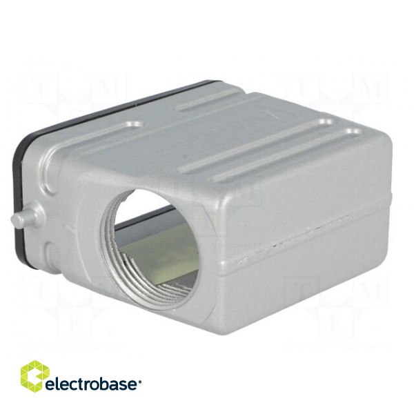 Enclosure: for HDC connectors | C146 | size A10 | for cable | angled image 4
