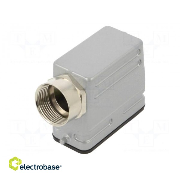 Enclosure: for HDC connectors | C146 | size A10 | for cable | angled image 1
