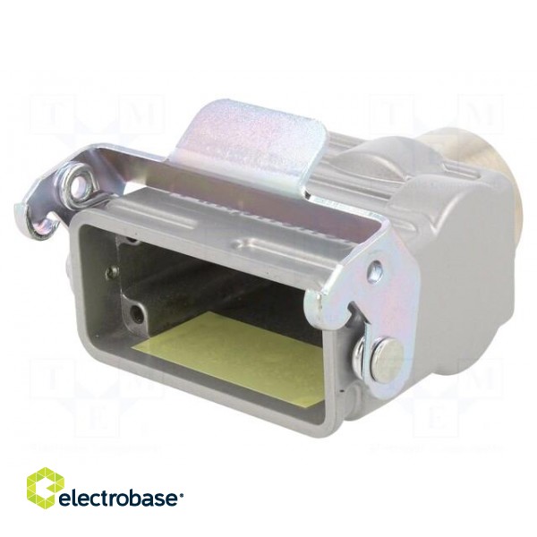 Enclosure: for HDC connectors | C146 | size A10 | for cable | high image 1