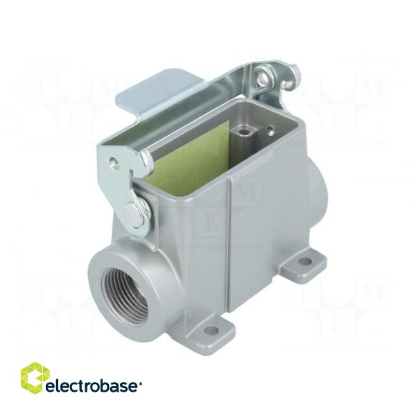 Enclosure: for HDC connectors | C146 | size A10 | with latch | M20 фото 1