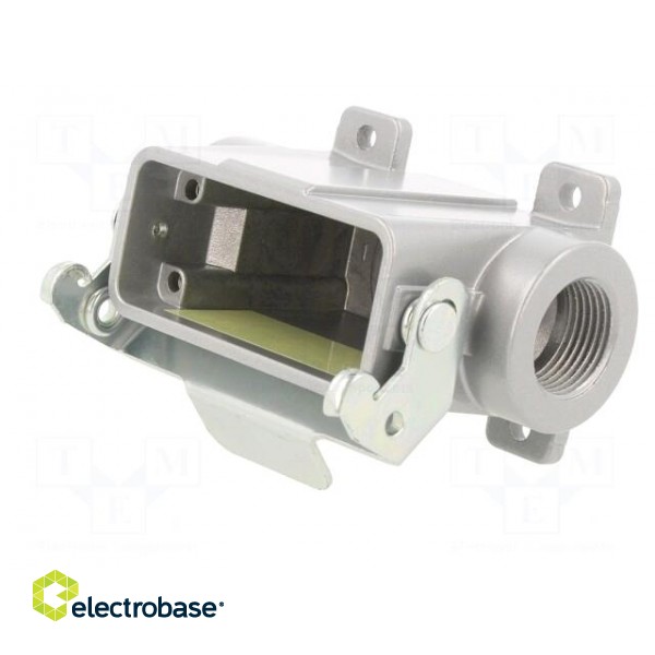 Enclosure: for HDC connectors | C146 | size A10 | with latch | M20 image 2