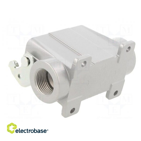 Enclosure: for HDC connectors | C146 | size A10 | with latch | M20 фото 4