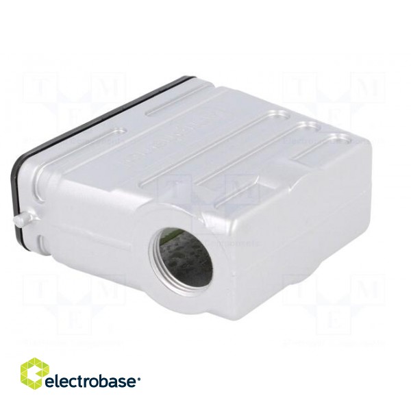 Enclosure: for HDC connectors | C146 | size A16 | for cable | angled фото 4