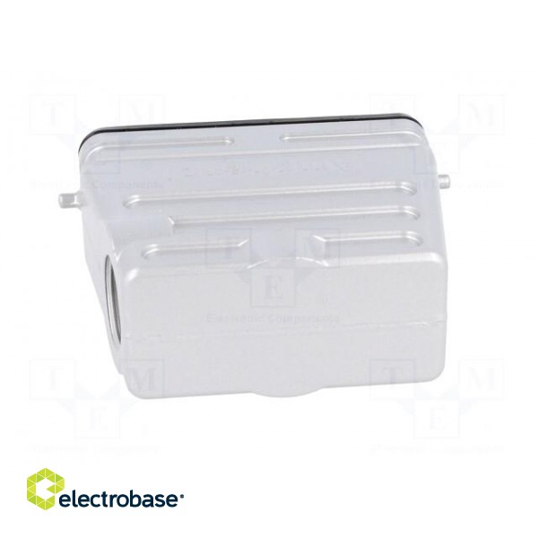 Enclosure: for HDC connectors | C146 | size A16 | for cable | angled image 5