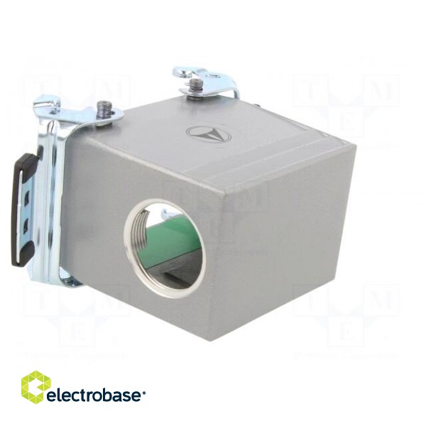 Enclosure: for HDC connectors | C146 | size A32 (2 x A16) | angled image 4