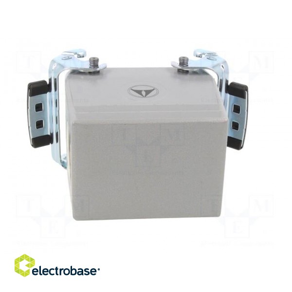 Enclosure: for HDC connectors | C146 | size A32 (2 x A16) | angled image 5