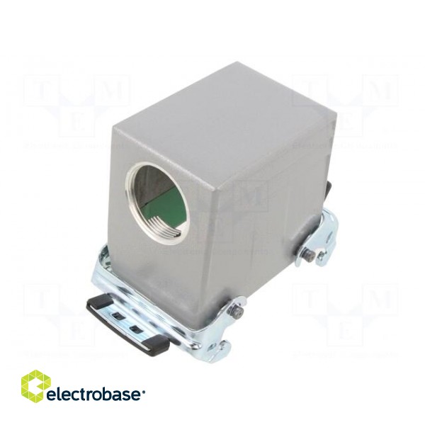 Enclosure: for HDC connectors | C146 | size A32 (2 x A16) | angled paveikslėlis 1